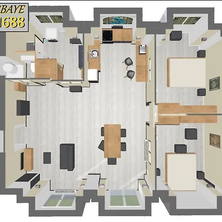 L'abbaye 1688 Dom wakacyjny *